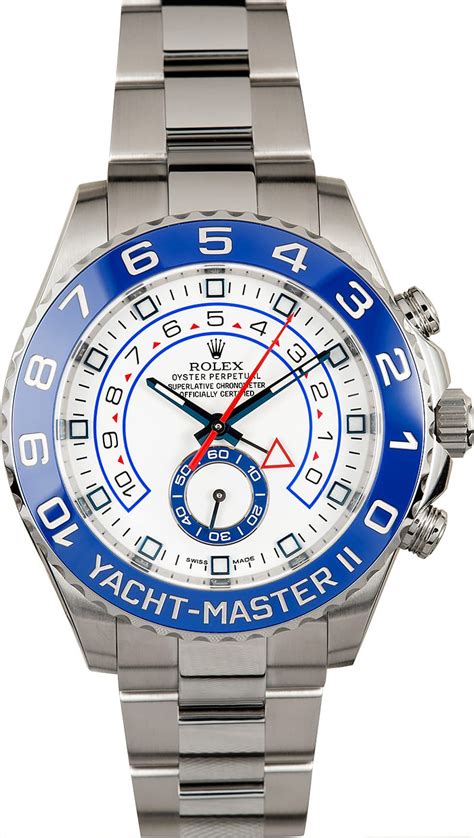 Rolex yachtmaster ii stainless